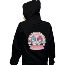 Load image into Gallery viewer, Shirts Zippered Hoodies, Unisex / Small / Black Maid Cafe
