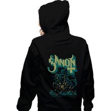 Load image into Gallery viewer, Secret_Shirts Zippered Hoodies, Unisex / Small / Black Monster Prince of Darkness

