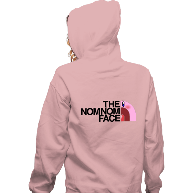Secret_Shirts Zippered Hoodies, Unisex / Small / Red The Nom Nom Face