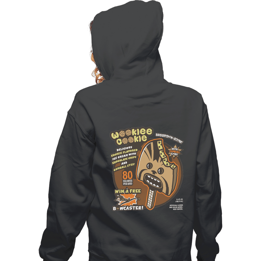 Shirts Zippered Hoodies, Unisex / Small / Dark Heather Wookiee Cookie