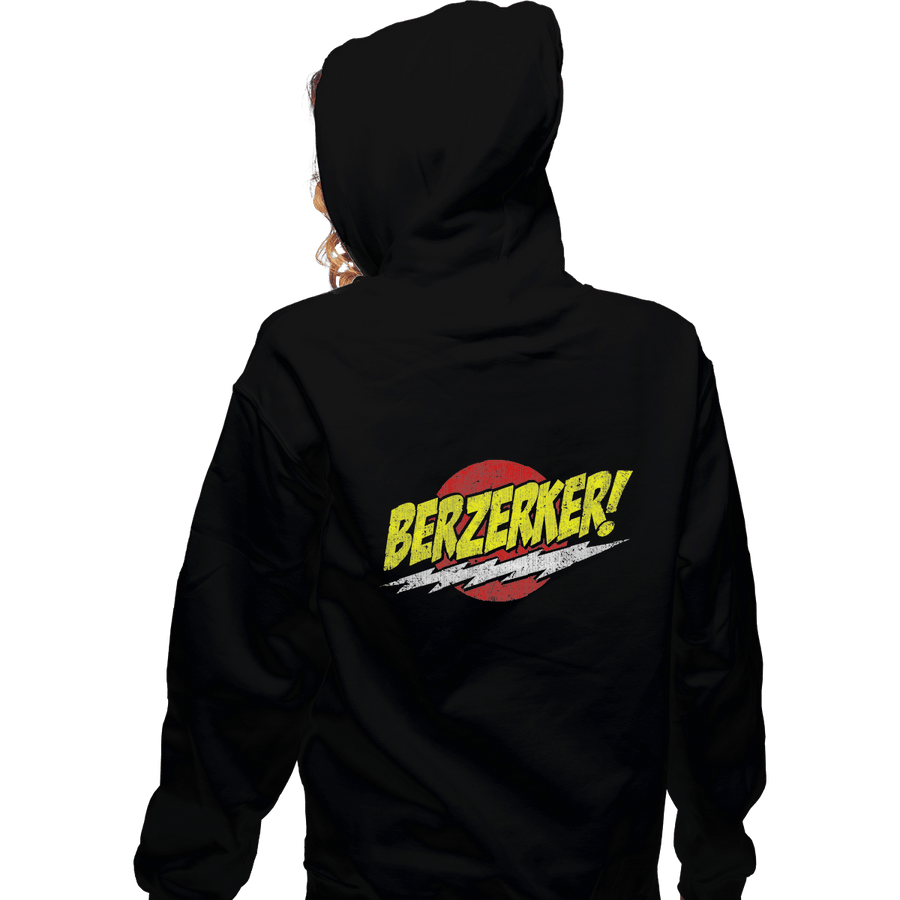 Shirts Zippered Hoodies, Unisex / Small / Black Berzerker