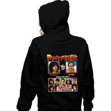 Load image into Gallery viewer, Secret_Shirts Zippered Hoodies, Unisex / Small / Black Pauly Fighter
