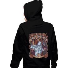 Load image into Gallery viewer, Shirts Zippered Hoodies, Unisex / Small / Black Umbrella Nouveau
