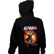 Load image into Gallery viewer, Shirts Pullover Hoodies, Unisex / Small / Black GI Poe
