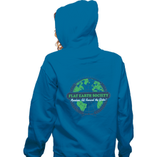 Load image into Gallery viewer, Shirts Zippered Hoodies, Unisex / Small / Royal Blue Around The Globe
