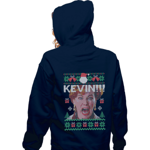 Shirts Pullover Hoodies, Unisex / Small / Navy Kevin Sweater