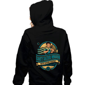 Daily_Deal_Shirts Zippered Hoodies, Unisex / Small / Black Southern Moon