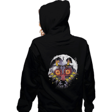 Load image into Gallery viewer, Shirts Zippered Hoodies, Unisex / Small / Black The Power Behind the Mask
