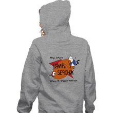 Load image into Gallery viewer, Secret_Shirts Zippered Hoodies, Unisex / Small / Sports Grey Worker-And-Parasite
