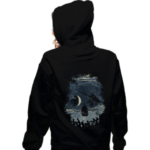Daily_Deal_Shirts Zippered Hoodies, Unisex / Small / Black Cove Explorers