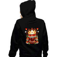 Load image into Gallery viewer, Daily_Deal_Shirts Zippered Hoodies, Unisex / Small / Black Mug Heart
