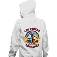 Load image into Gallery viewer, Secret_Shirts Zippered Hoodies, Unisex / Small / White Las Perras Hermanas
