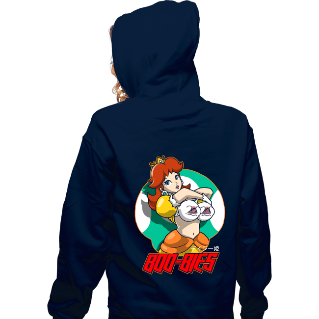 Secret_Shirts Zippered Hoodies, Unisex / Small / Navy Daisy Boos