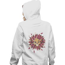 Load image into Gallery viewer, Shirts Zippered Hoodies, Unisex / Small / White Simba Watercolor
