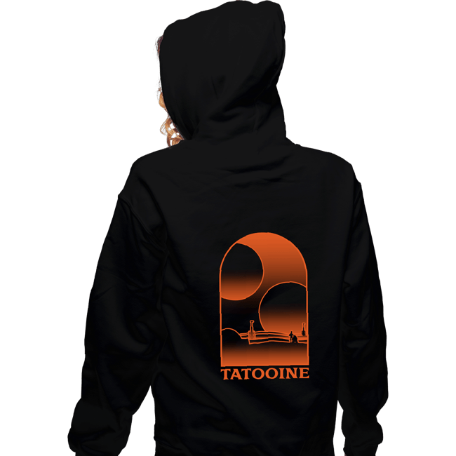 Shirts Zippered Hoodies, Unisex / Small / Black Tatooine