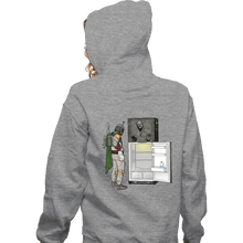 Load image into Gallery viewer, Daily_Deal_Shirts Zippered Hoodies, Unisex / Small / Sports Grey Boba Fridge
