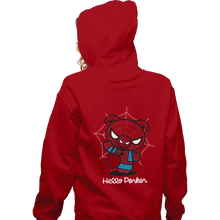 Load image into Gallery viewer, Shirts Zippered Hoodies, Unisex / Small / Red Hello Porker
