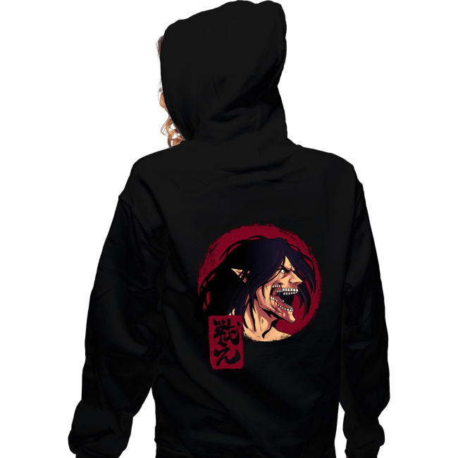 Secret_Shirts Zippered Hoodies, Unisex / Small / Black The Fighter