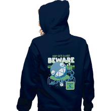 Load image into Gallery viewer, Shirts Pullover Hoodies, Unisex / Small / Navy Beware Of Chomp Chomp
