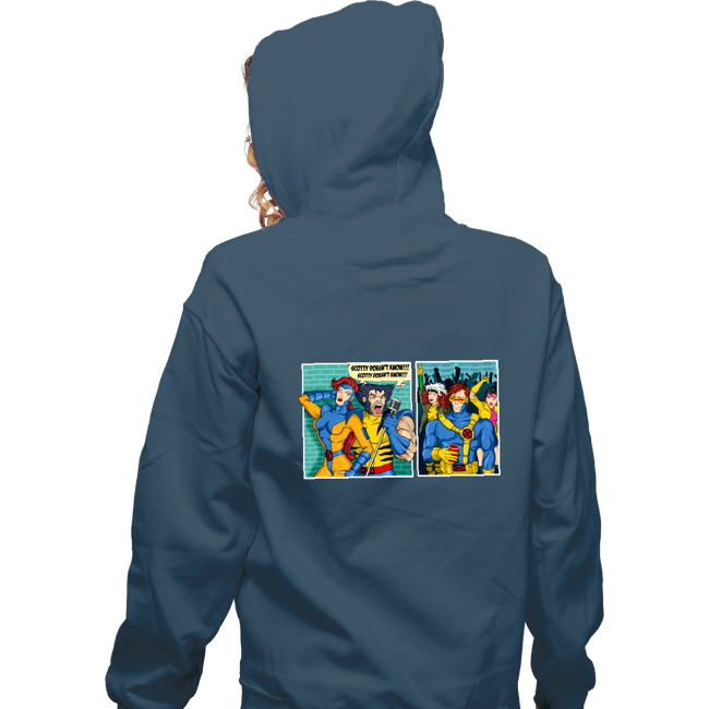 Shirts Zippered Hoodies, Unisex / Small / Indigo Blue Clueless Scotty