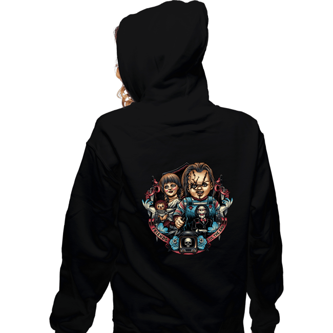 Daily_Deal_Shirts Zippered Hoodies, Unisex / Small / Black The Dolls