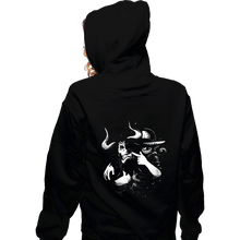 Load image into Gallery viewer, Daily_Deal_Shirts Zippered Hoodies, Unisex / Small / Black Gom Gom Smile
