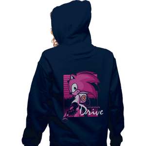 Secret_Shirts Zippered Hoodies, Unisex / Small / Navy Blue Driver