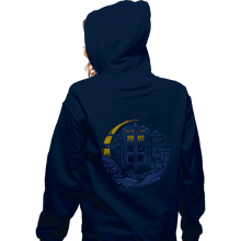 Load image into Gallery viewer, Shirts Zippered Hoodies, Unisex / Small / Navy The Traveller
