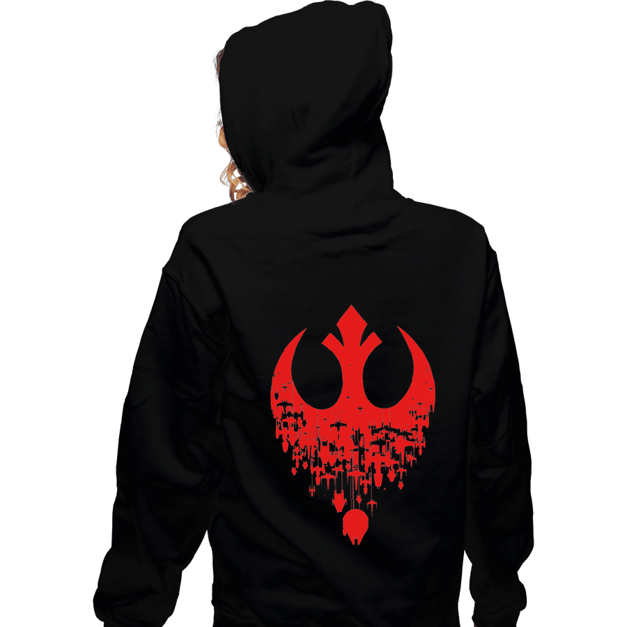 Shirts Zippered Hoodies, Unisex / Small / Black Fractured Rebellion