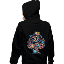 Load image into Gallery viewer, Shirts Zippered Hoodies, Unisex / Small / Black Mysterious Spade
