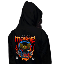 Load image into Gallery viewer, Sold_Out_Shirts Zippered Hoodies, Unisex / Small / Black Ultramarine Metal
