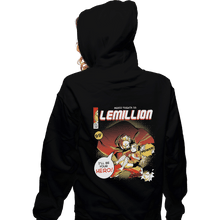 Load image into Gallery viewer, Secret_Shirts Zippered Hoodies, Unisex / Small / Black Lemillion Secret Sale
