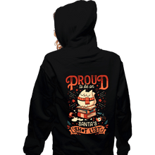 Load image into Gallery viewer, Daily_Deal_Shirts Zippered Hoodies, Unisex / Small / Black Proud Naughty Cat
