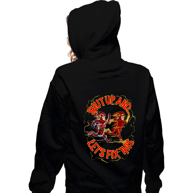 Secret_Shirts Zippered Hoodies, Unisex / Small / Black Let's Fix This