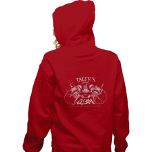 Load image into Gallery viewer, Shirts Zippered Hoodies, Unisex / Small / Red Tager&#39;s Gym

