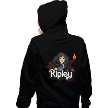 Load image into Gallery viewer, Shirts Zippered Hoodies, Unisex / Small / Black Ripley
