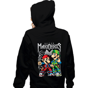 Shirts Zippered Hoodies, Unisex / Small / Black Metal Bros