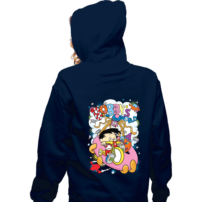 Secret_Shirts Zippered Hoodies, Unisex / Small / Navy Bobby's World