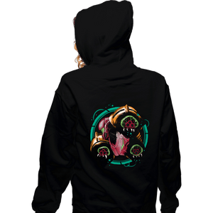 Secret_Shirts Zippered Hoodies, Unisex / Small / Black Galactic Bomber