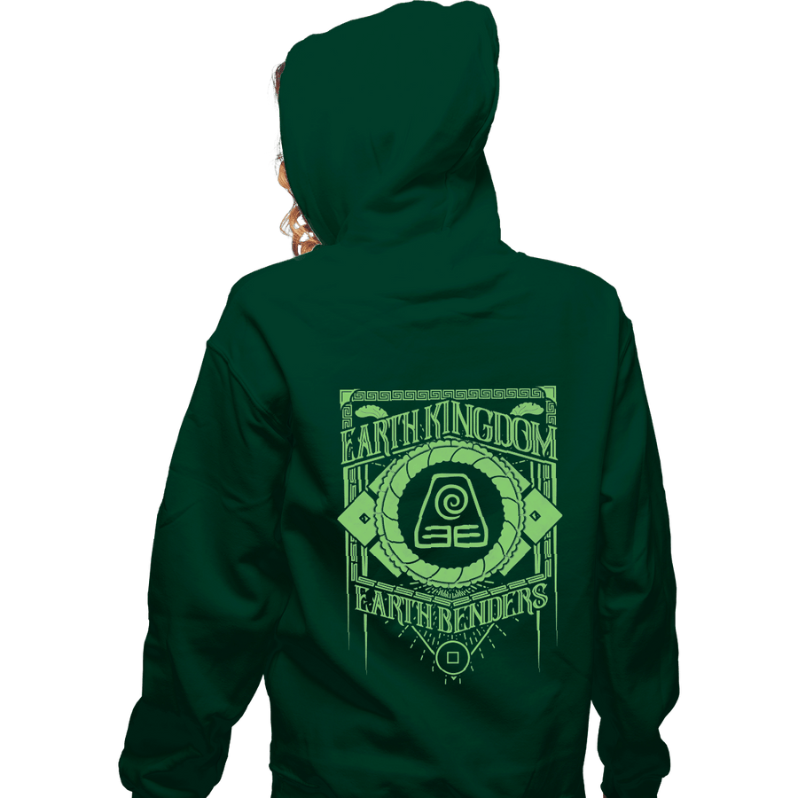 Shirts Zippered Hoodies, Unisex / Small / Irish Green Earth Kindgom
