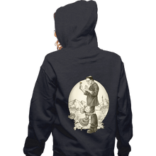 Load image into Gallery viewer, Shirts Zippered Hoodies, Unisex / Small / Dark Heather Monster Hug
