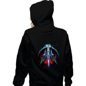 Shirts Zippered Hoodies, Unisex / Small / Black Arwing Fighters