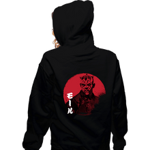 Load image into Gallery viewer, Daily_Deal_Shirts Zippered Hoodies, Unisex / Small / Black Red Sun Maul
