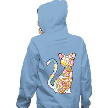 Load image into Gallery viewer, Shirts Zippered Hoodies, Unisex / Small / Royal Blue Magical Silhouettes - Artemis
