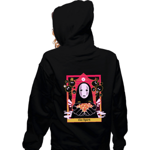 Daily_Deal_Shirts Zippered Hoodies, Unisex / Small / Black The Spirit