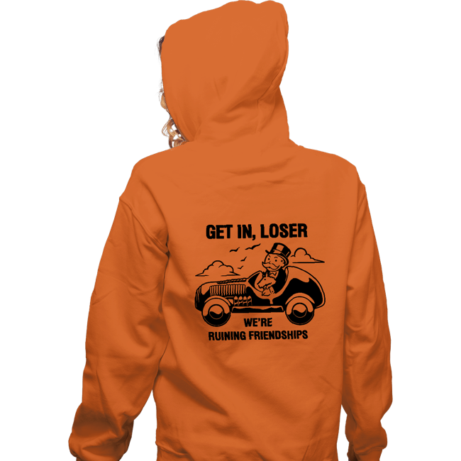 Secret_Shirts Zippered Hoodies, Unisex / Small / Red Uncle Pennybags