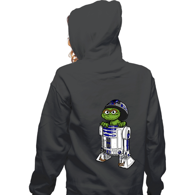 Daily_Deal_Shirts Zippered Hoodies, Unisex / Small / Dark Heather Grouch2-D2