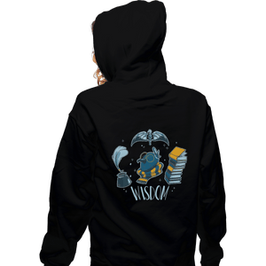 Shirts Zippered Hoodies, Unisex / Small / Black Wisdom