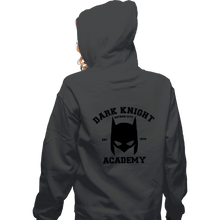 Load image into Gallery viewer, Shirts Zippered Hoodies, Unisex / Small / Dark Heather Dark Knight Academy
