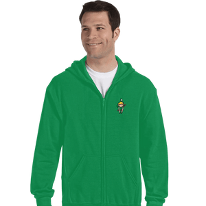 Daily_Deal_Shirts Zippered Hoodies, Unisex / Small / Irish Green Click The Link